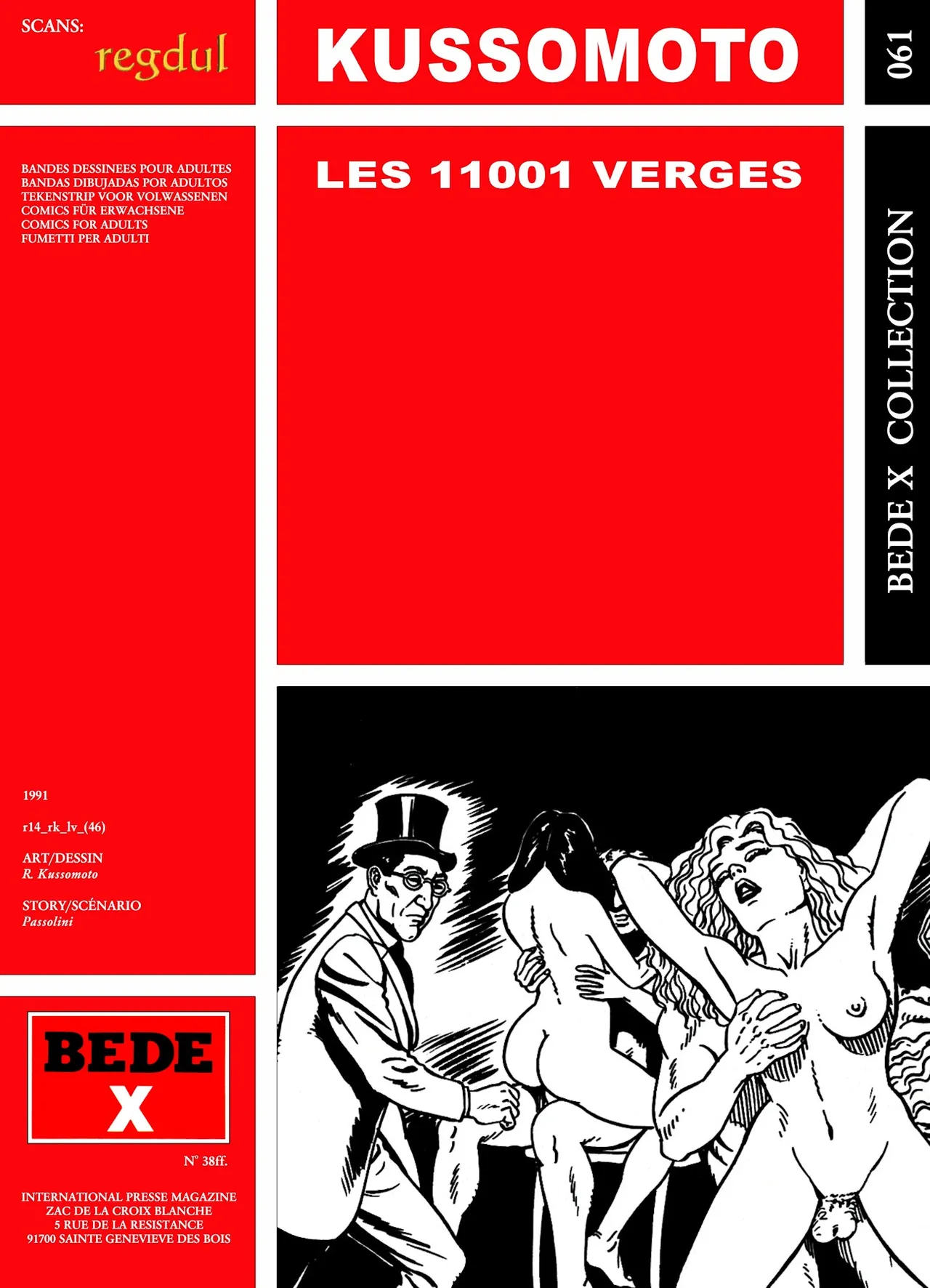 Roberto Kussomoto & Passolini - Les 11001 verges