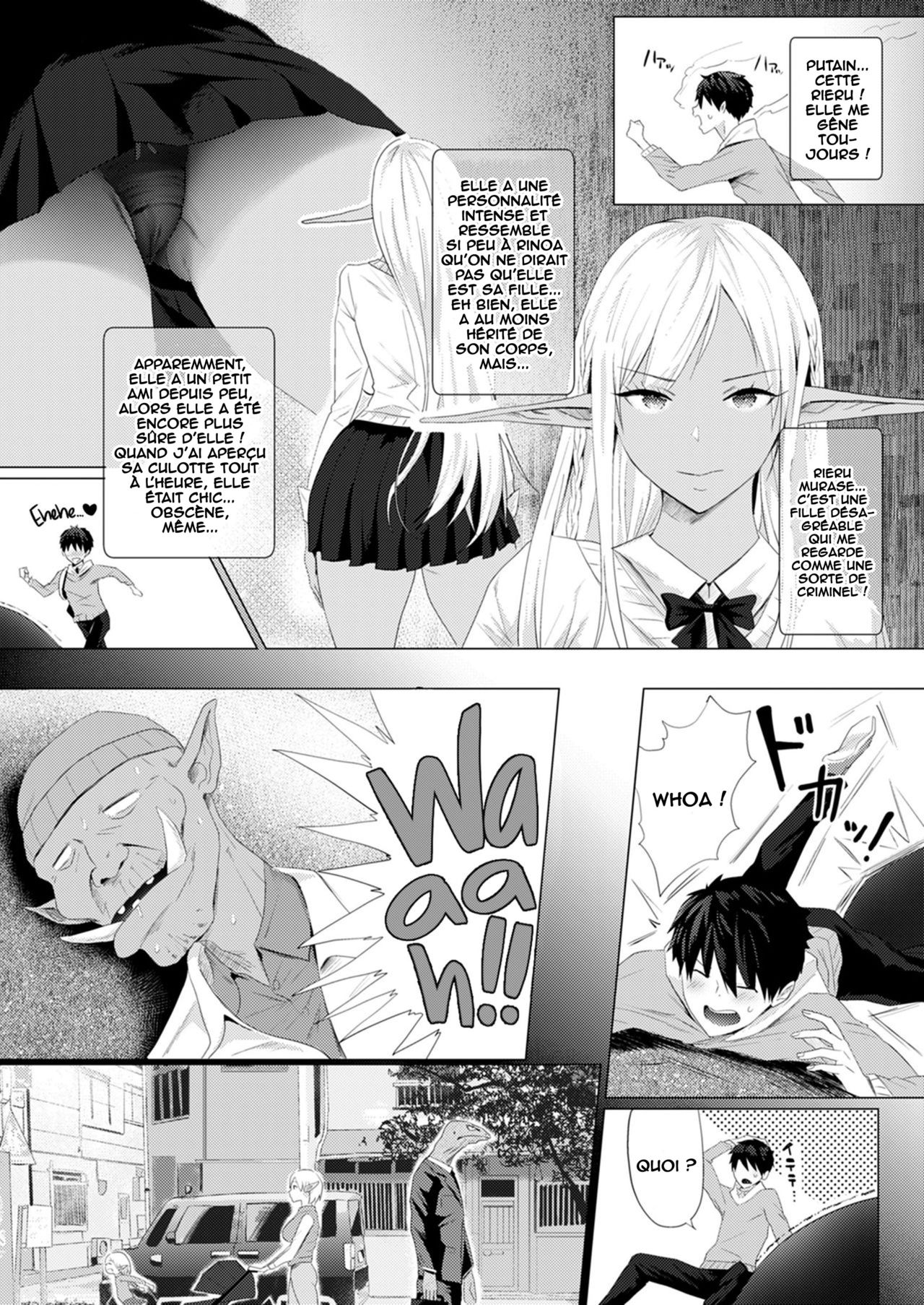 Orc Chinpo o Te ni Ireta! Elf Oyako o Ore Senyou Nama Onaho ni Shitatta www numero d'image 3