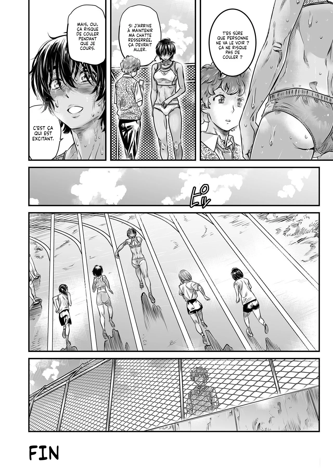 Shinchou 175cm no Rikujou Joshi wa Kouhai Danshi no Seishi o Chitsu ni Tameta mama Hashiritai  Une fille d1m75 qui fait de lAthletisme veut courir avec le Sperme de son petit copain en elle numero d'image 31