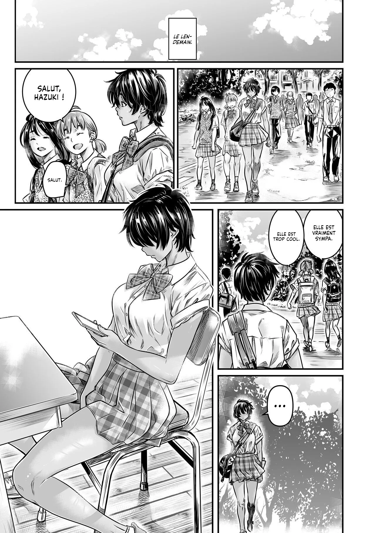 Shinchou 175cm no Rikujou Joshi wa Kouhai Danshi no Seishi o Chitsu ni Tameta mama Hashiritai  Une fille d1m75 qui fait de lAthletisme veut courir avec le Sperme de son petit copain en elle numero d'image 9