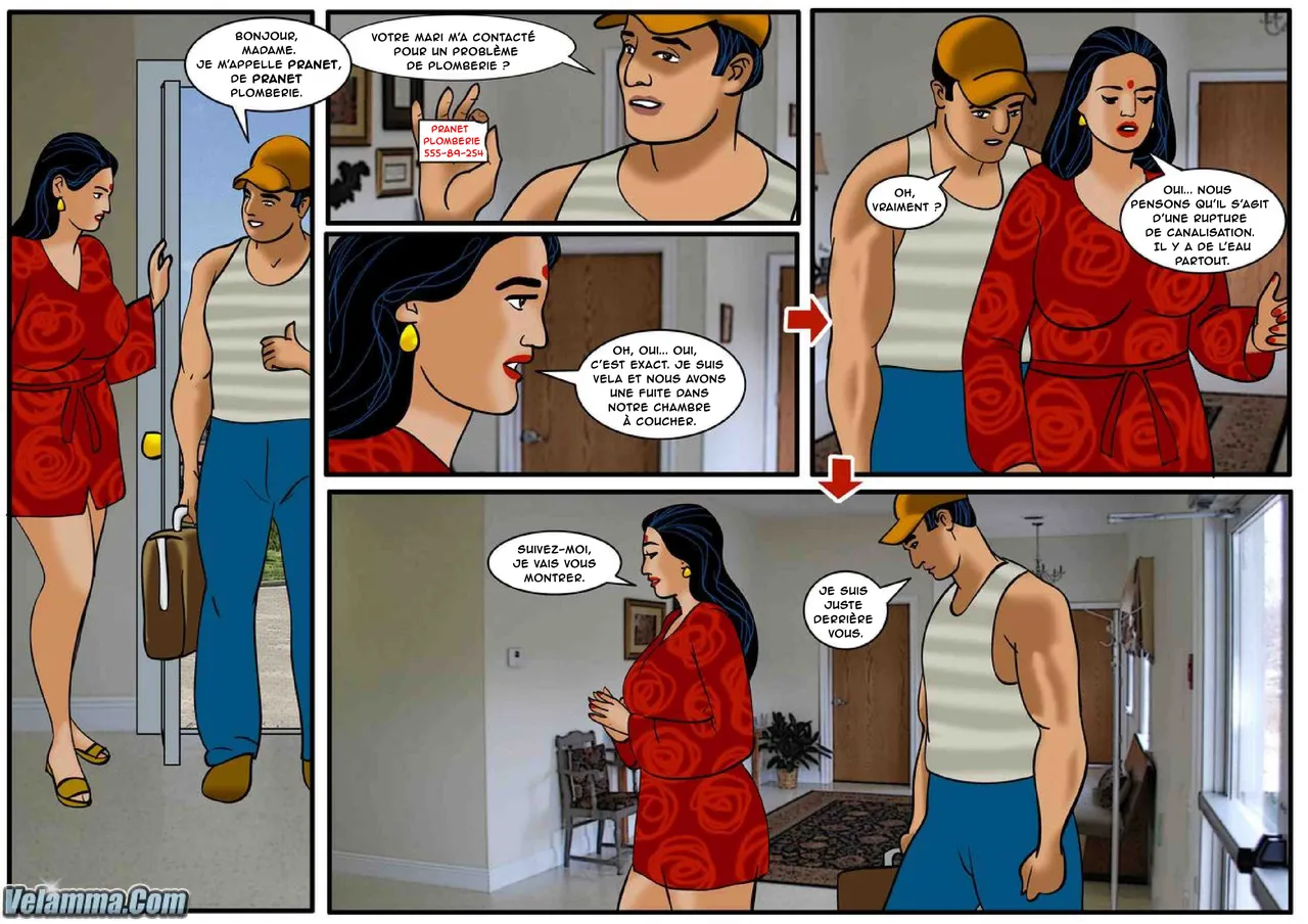 Velamma - 031- Problemes De Plomberie numero d'image 5