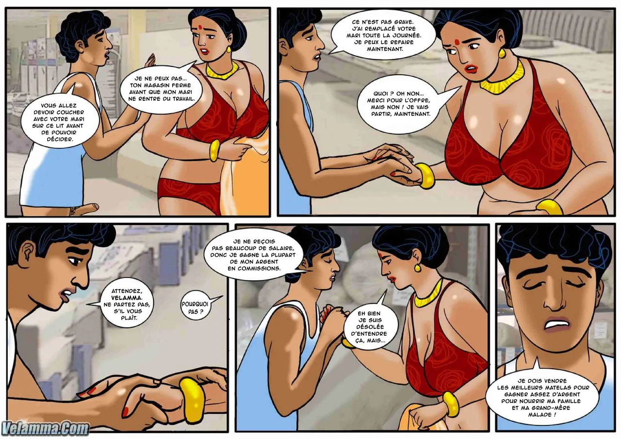 Velamma - 038- Trouver un nouveau matelas numero d'image 24