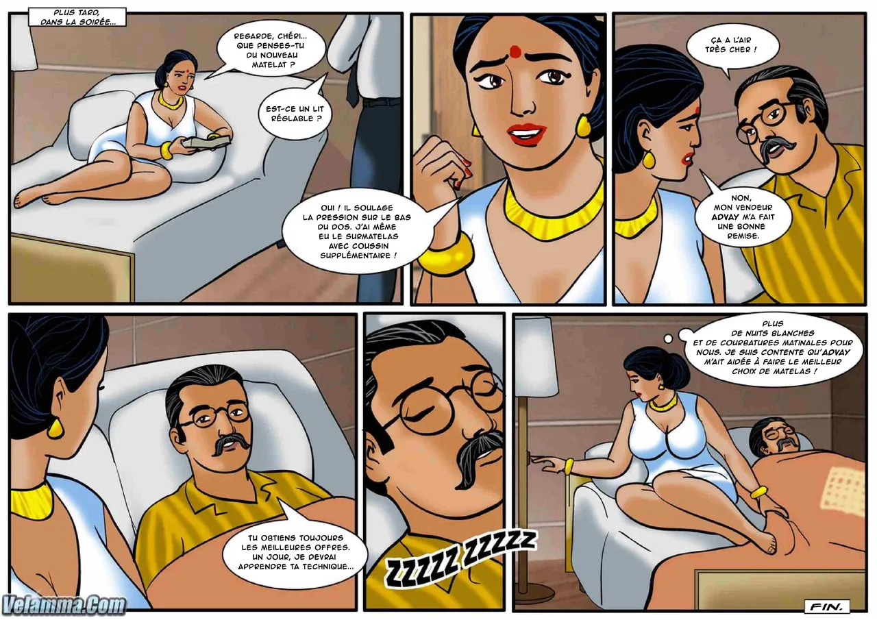 Velamma - 038- Trouver un nouveau matelas numero d'image 31