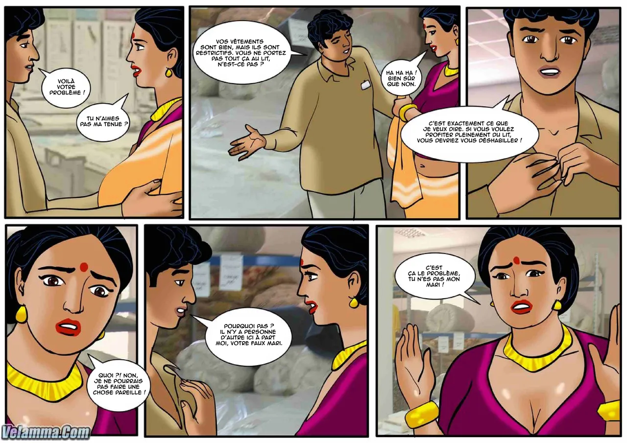 Velamma - 038- Trouver un nouveau matelas numero d'image 17