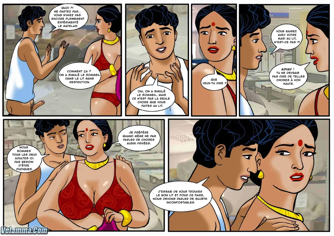 Velamma - 038- Trouver un nouveau matelas numero d'image 23