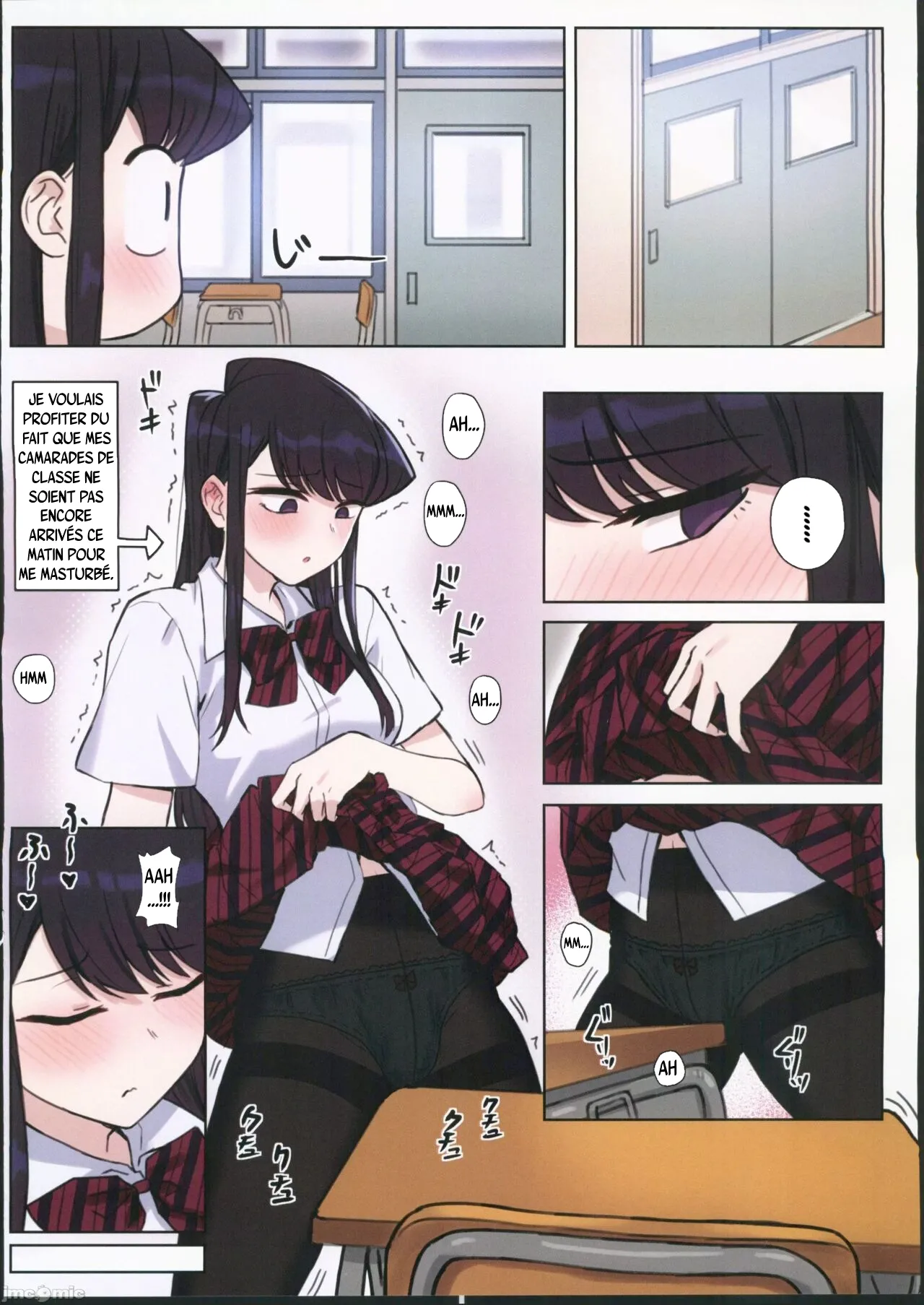Komi-san wa, H Mousoushou desu. Vol 2  Komi-san a des idees etranges sur le sexe. Volume 2 numero d'image 6