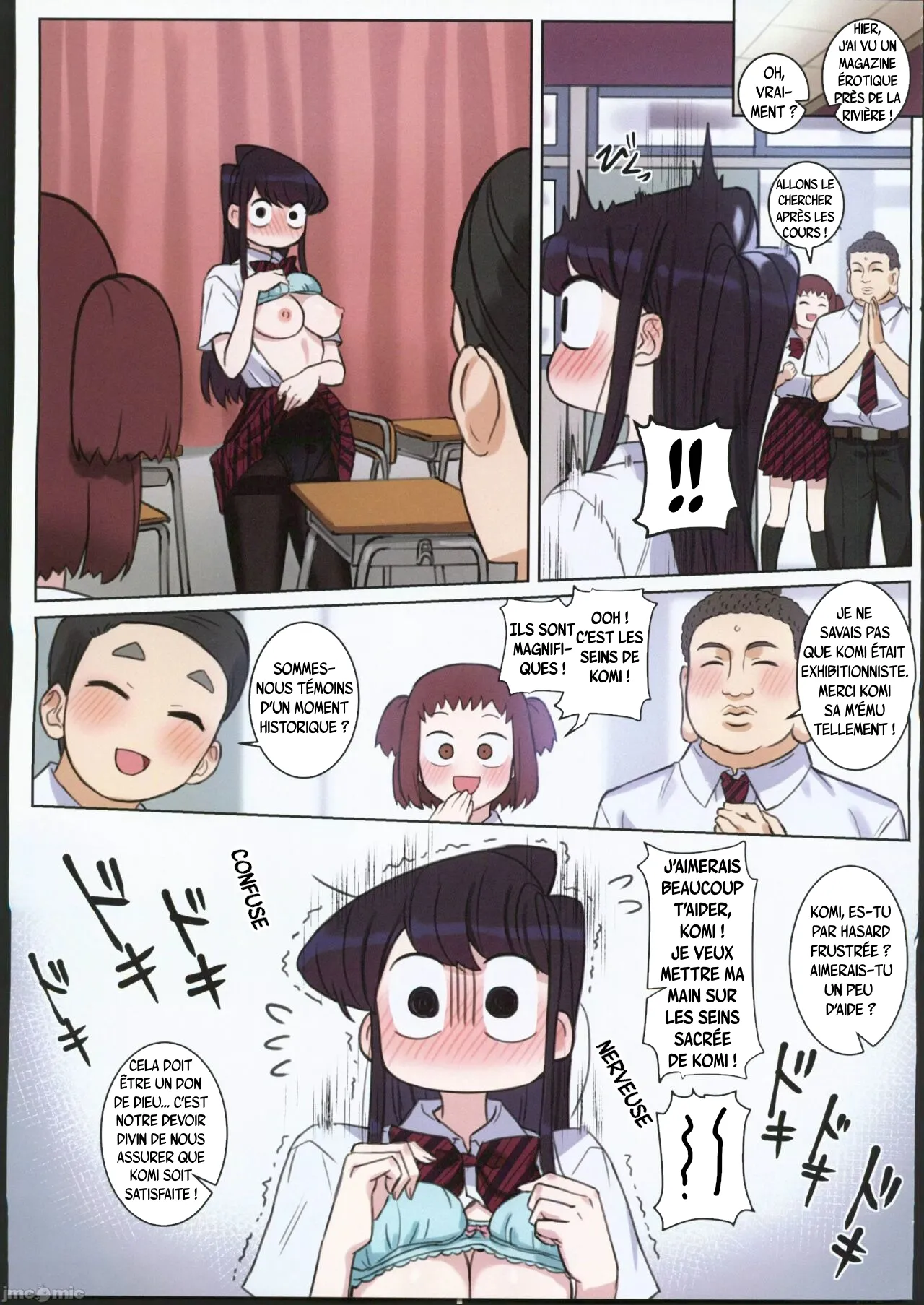 Komi-san wa, H Mousoushou desu. Vol 2  Komi-san a des idees etranges sur le sexe. Volume 2 numero d'image 7