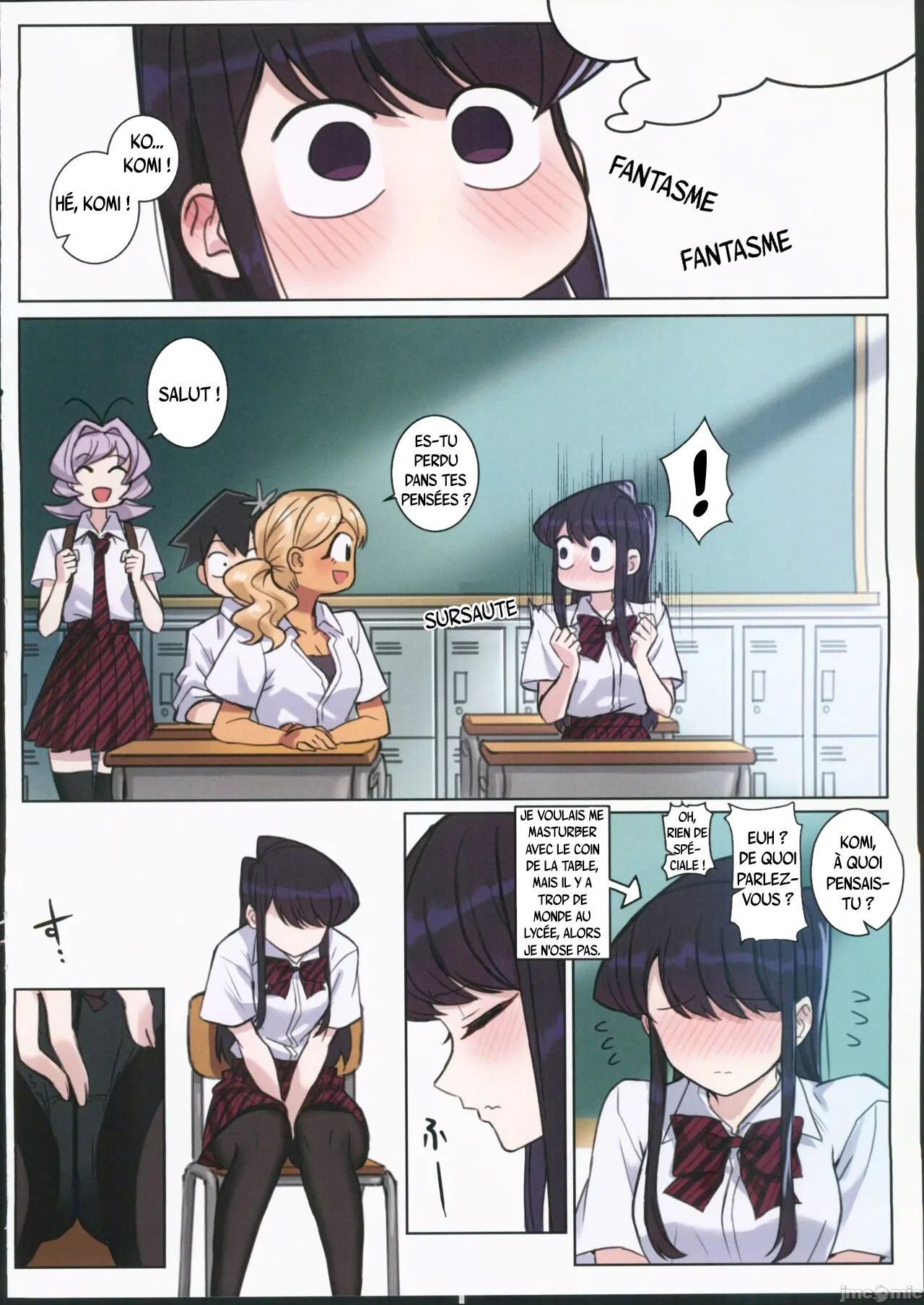 Komi-san wa, H Mousoushou desu. Vol 2  Komi-san a des idees etranges sur le sexe. Volume 2 numero d'image 10