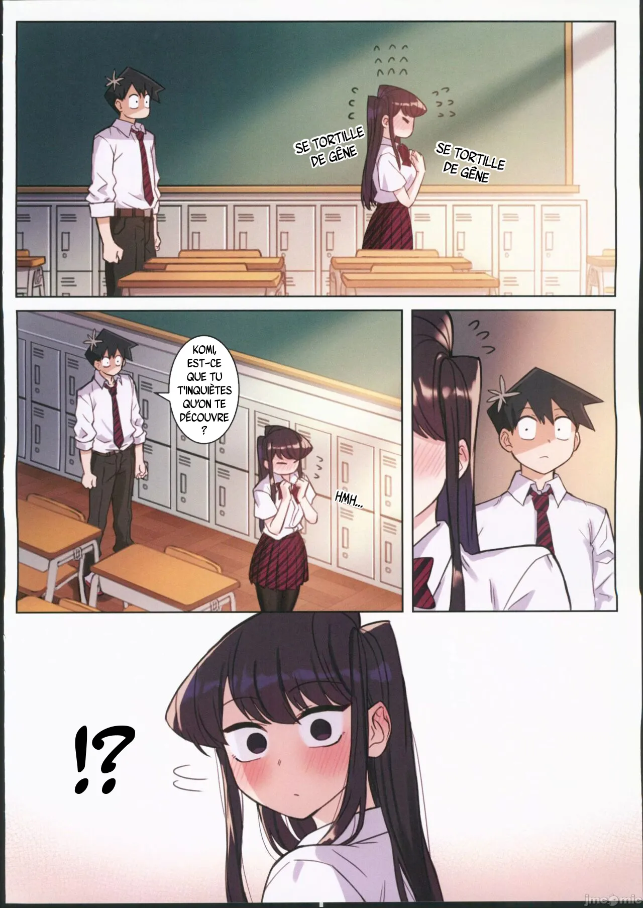 Komi-san wa, H Mousoushou desu. Vol 2  Komi-san a des idees etranges sur le sexe. Volume 2 numero d'image 14