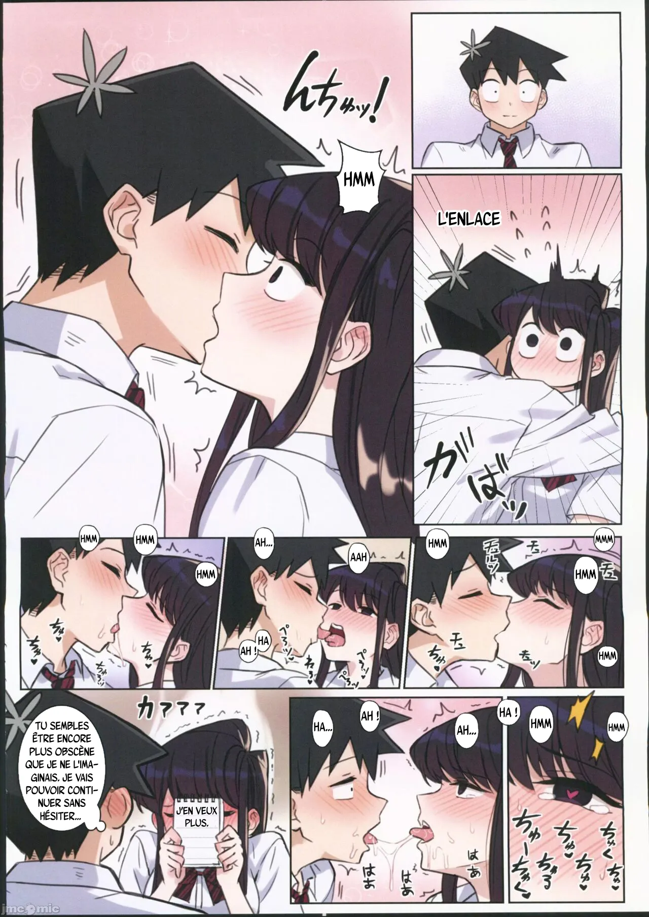 Komi-san wa, H Mousoushou desu. Vol 2  Komi-san a des idees etranges sur le sexe. Volume 2 numero d'image 16