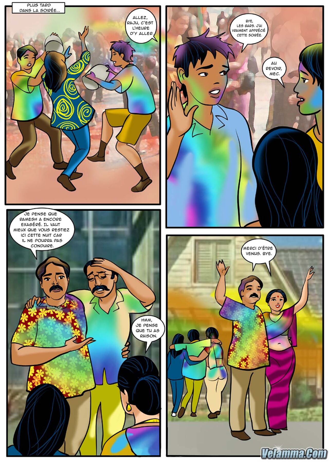 Velamma - 008 - Holi - Le festival de la couleur et... numero d'image 17