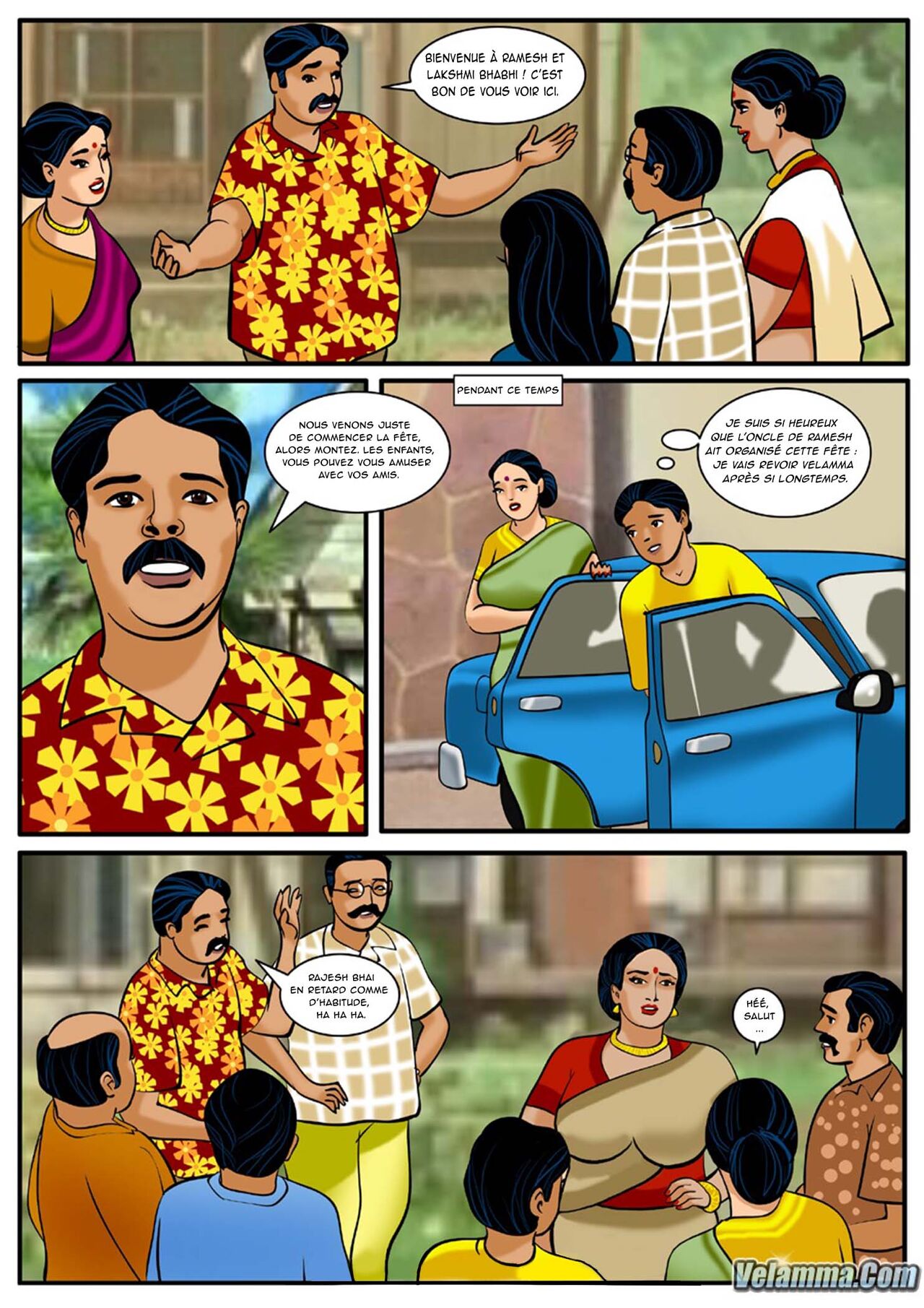 Velamma - 008 - Holi - Le festival de la couleur et... numero d'image 2