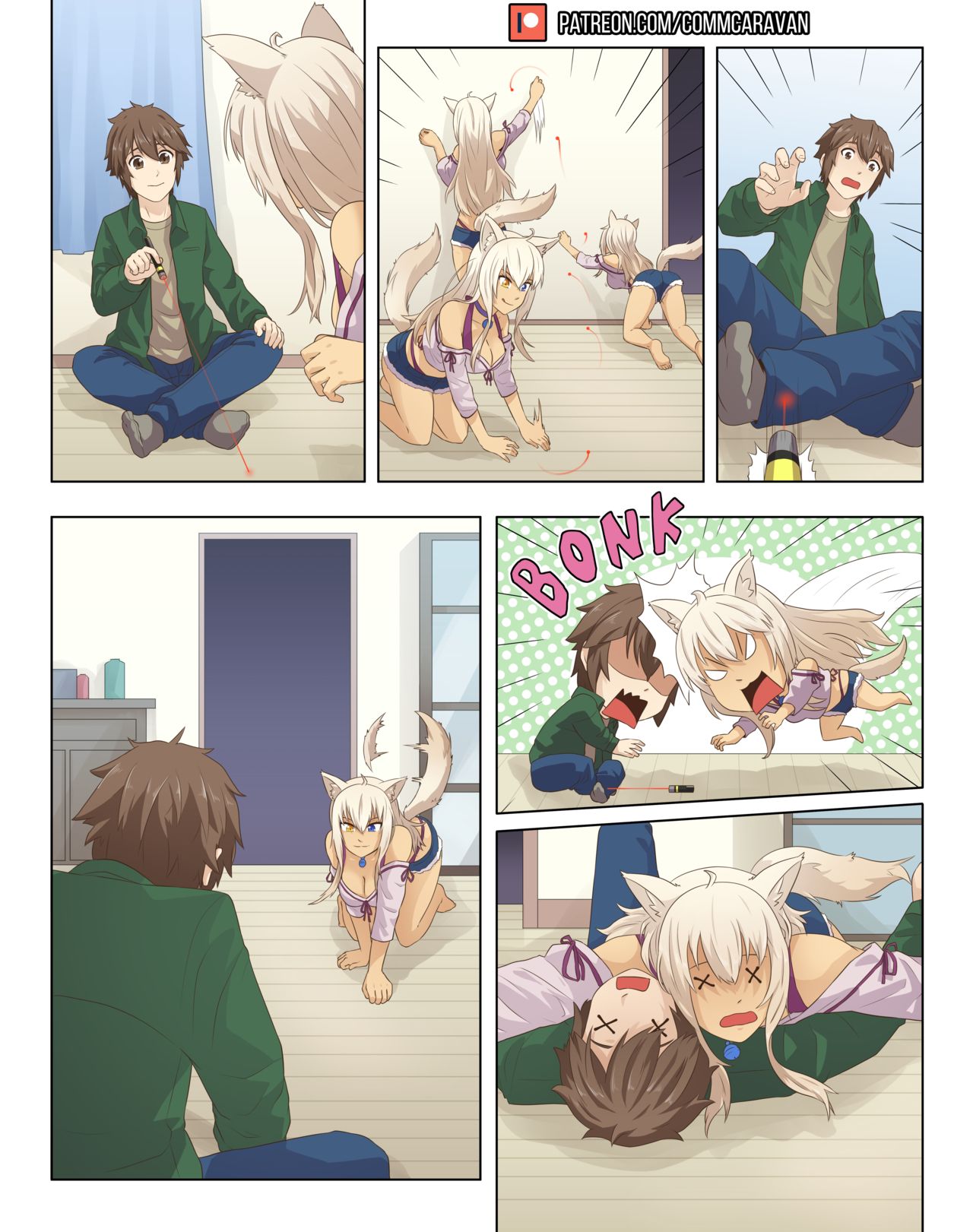 Nekopara Body Swap Comic  Nekopara, échange de corps