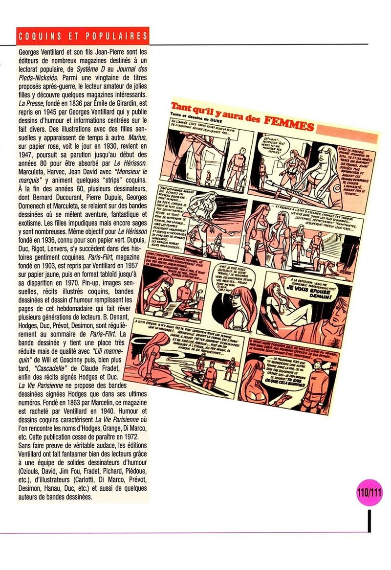 Encyclopedie de la Bande Dessinee Erotique numero d'image 108