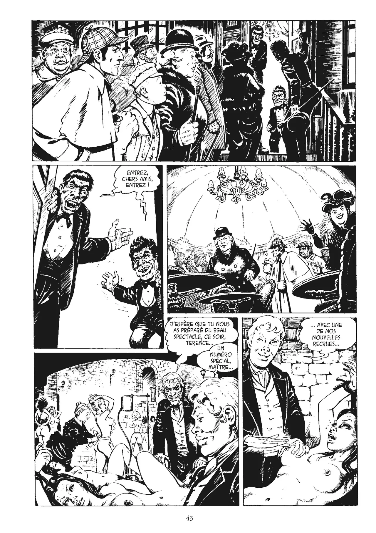 LAntre de la Terreur - Les aventures sexuelles de Lilian et Agathe numero d'image 44