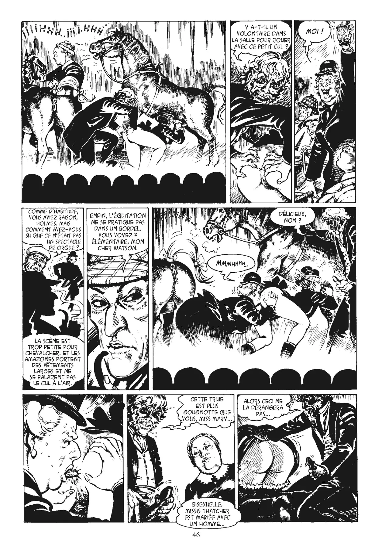 LAntre de la Terreur - Les aventures sexuelles de Lilian et Agathe numero d'image 47
