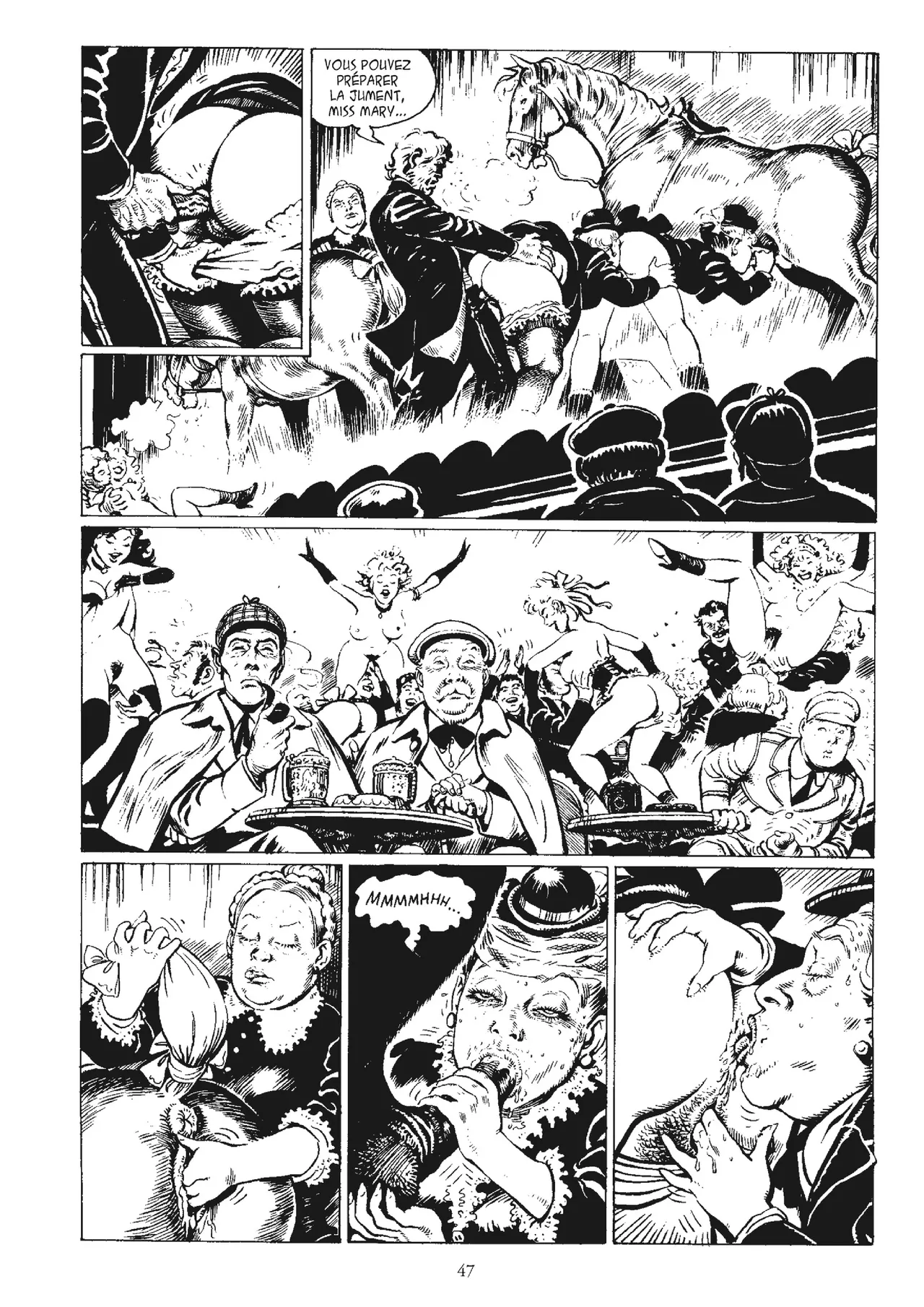 LAntre de la Terreur - Les aventures sexuelles de Lilian et Agathe numero d'image 48