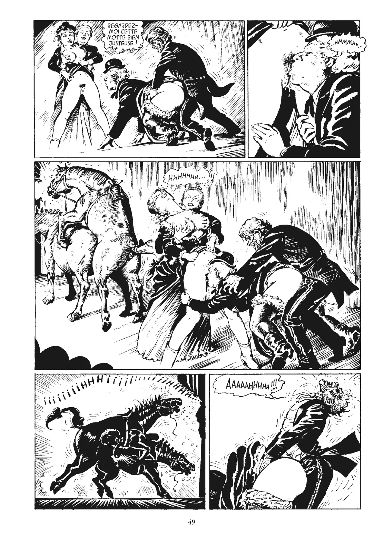 LAntre de la Terreur - Les aventures sexuelles de Lilian et Agathe numero d'image 50