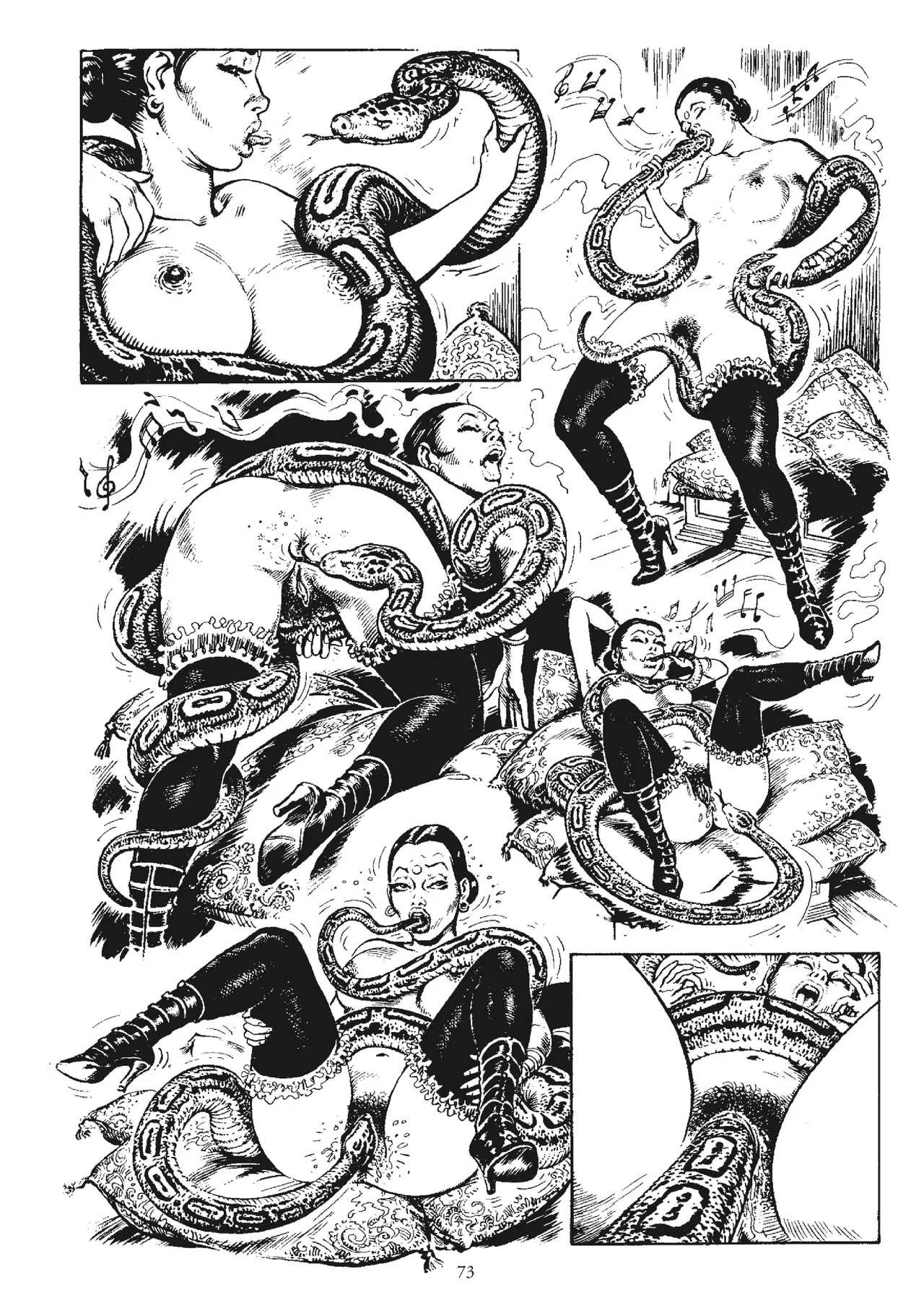 LAntre de la Terreur - Les aventures sexuelles de Lilian et Agathe numero d'image 74