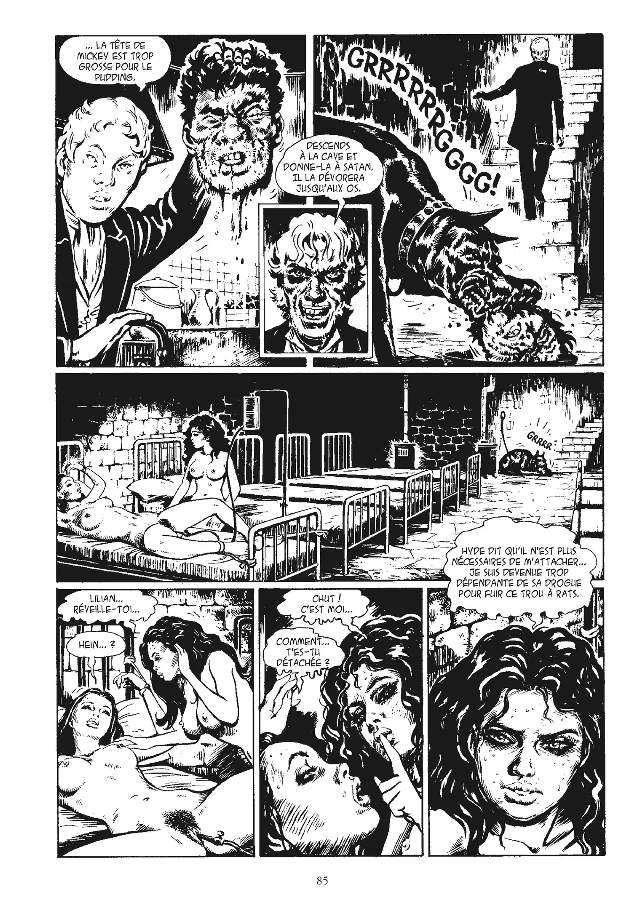 LAntre de la Terreur - Les aventures sexuelles de Lilian et Agathe numero d'image 86