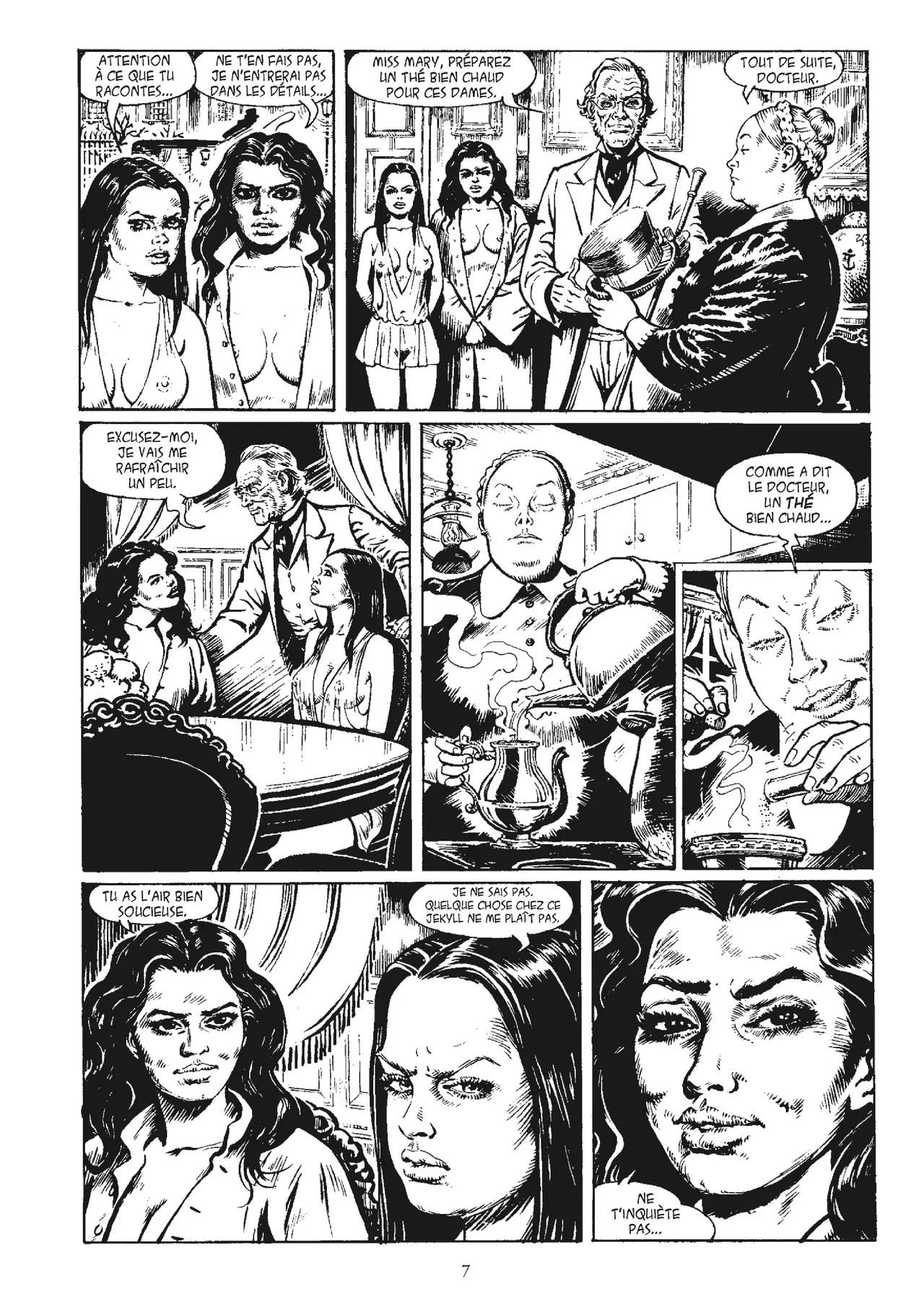LAntre de la Terreur - Les aventures sexuelles de Lilian et Agathe numero d'image 8