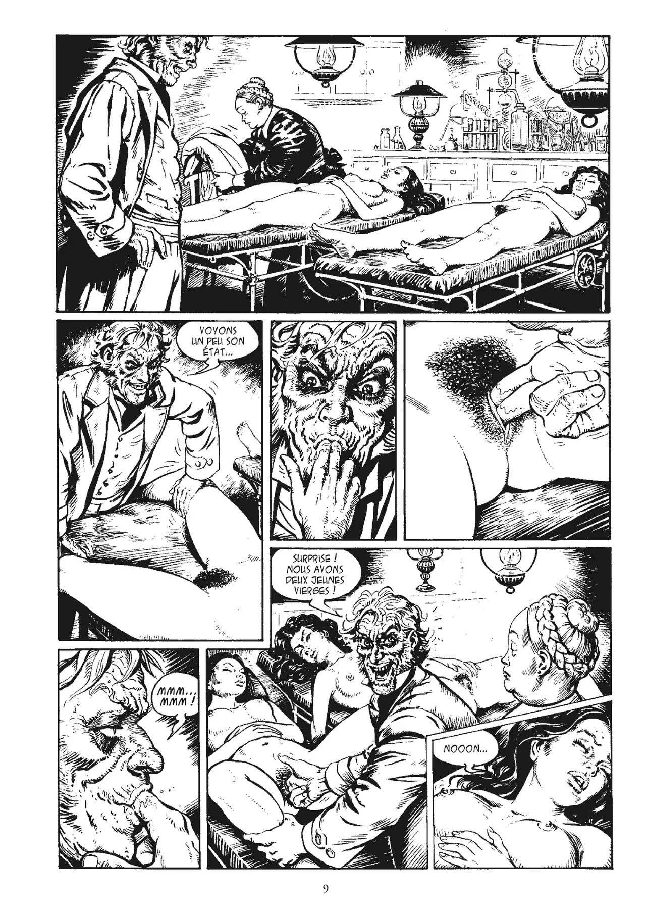 LAntre de la Terreur - Les aventures sexuelles de Lilian et Agathe numero d'image 10