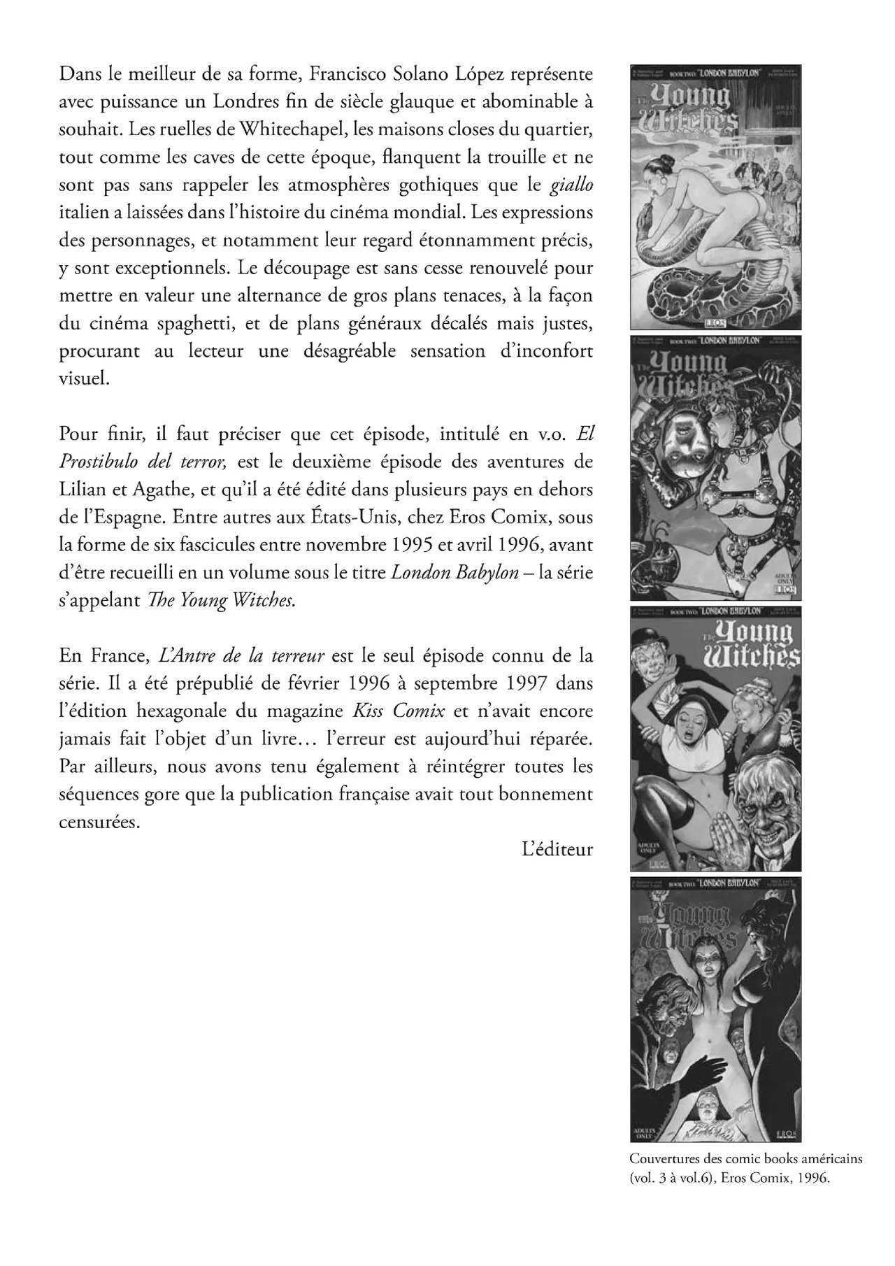 LAntre de la Terreur - Les aventures sexuelles de Lilian et Agathe numero d'image 149