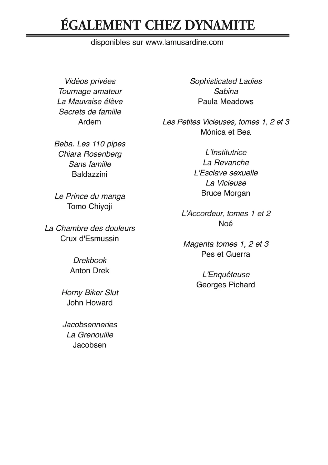 LAntre de la Terreur - Les aventures sexuelles de Lilian et Agathe numero d'image 159