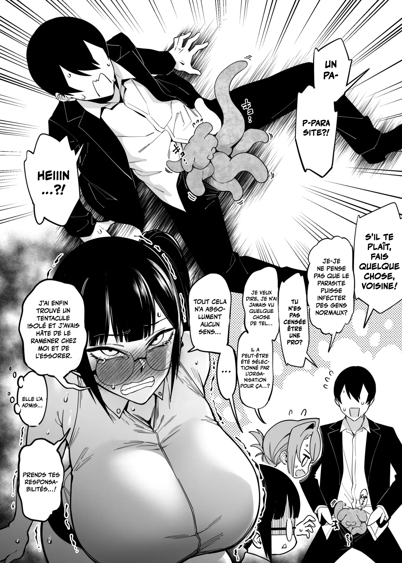 Otonari-san wa Yami Soshiki ni Nikutai Kaizou sareta Moto Seigi Sentai Member deshita 3  Ma voisine est une ancienne membre de super sentai dont le corps a ete modifie par une organisation malefique 3 numero d'image 28