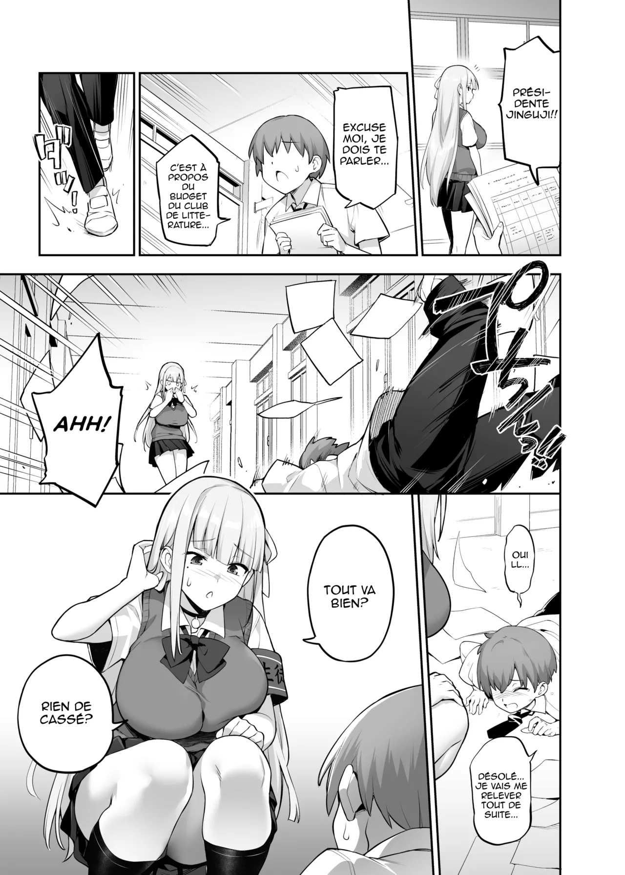 Akogare no Seitokaichou ga Kyonyuu Sugiru Ken  La presidente du bureau des eleves a des enormes seins numero d'image 5