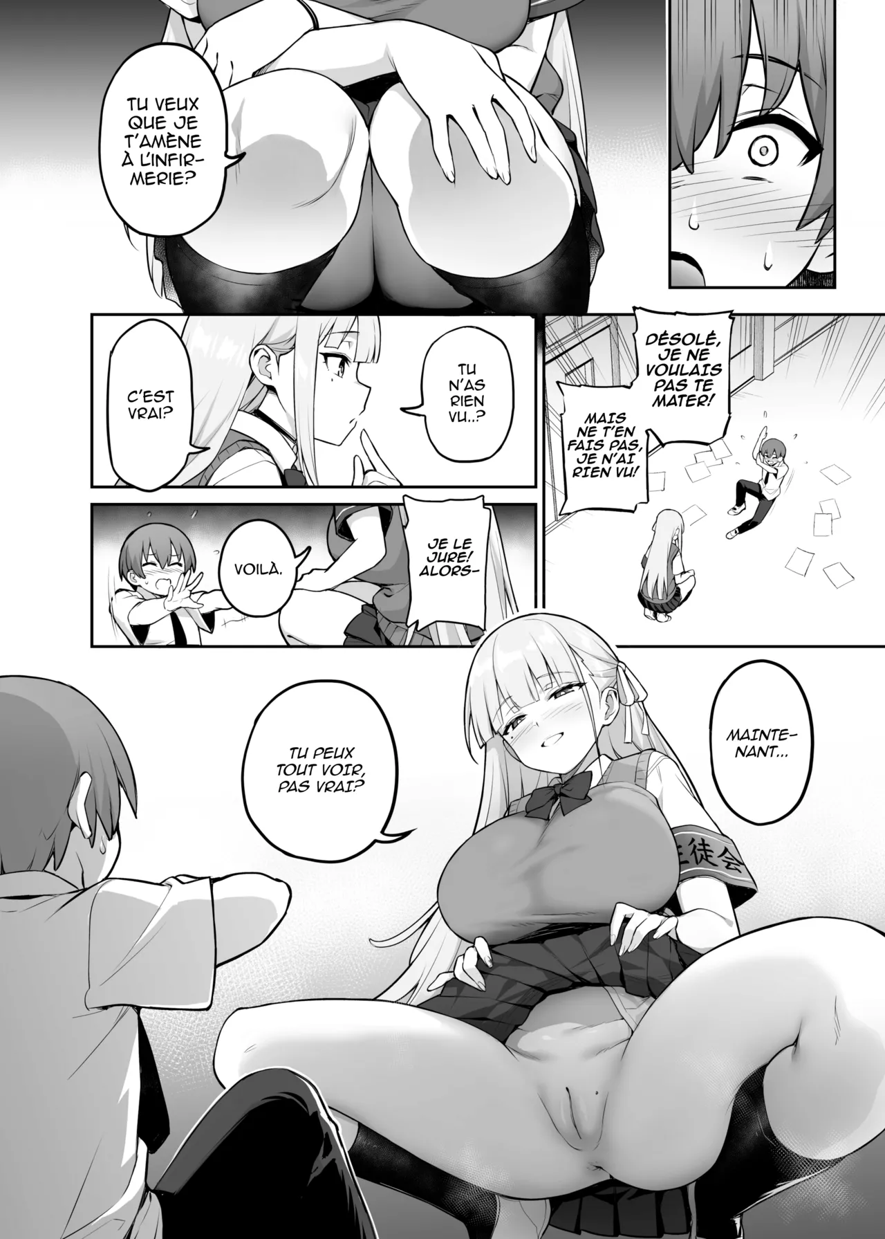 Akogare no Seitokaichou ga Kyonyuu Sugiru Ken  La presidente du bureau des eleves a des enormes seins numero d'image 6