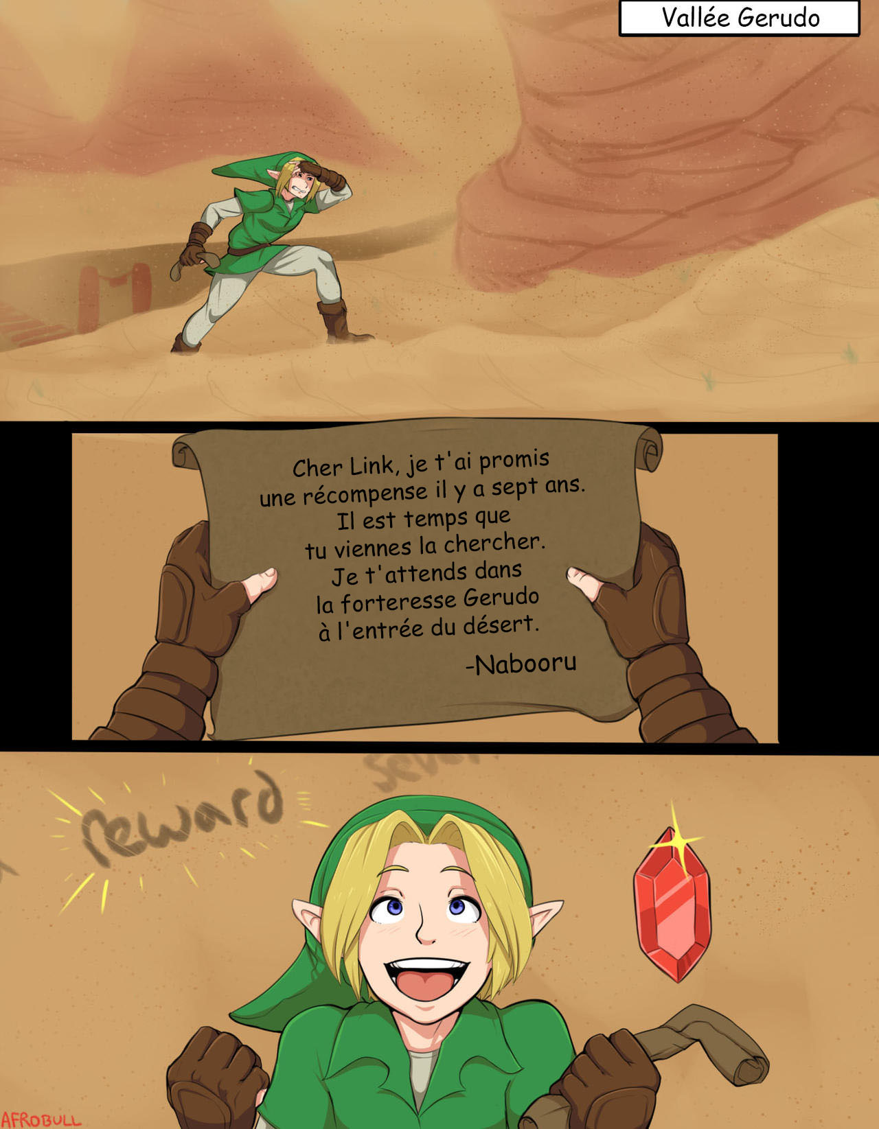 Afrobull Zelda Alternate Destinies chapitre 4 numero d'image 1