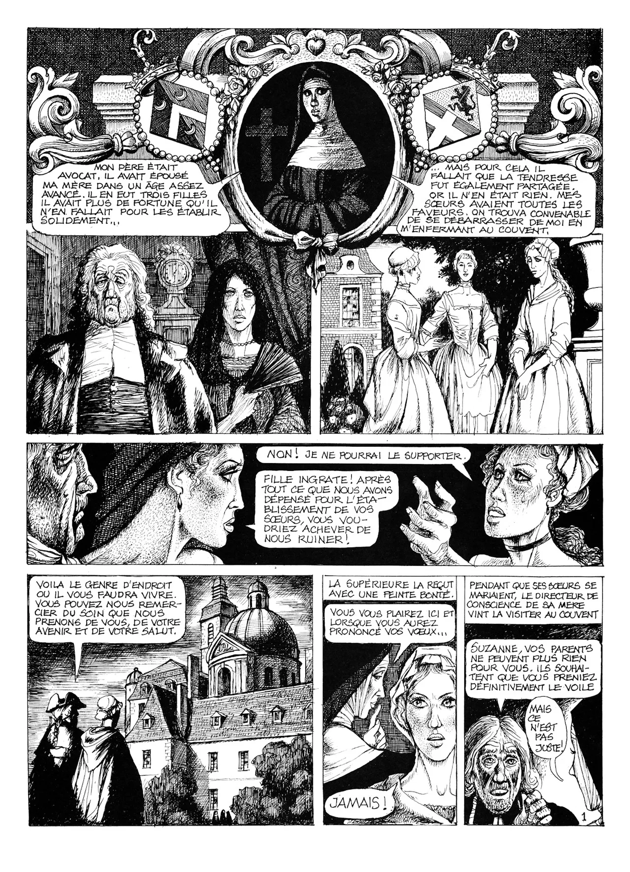 Georges Pichard & Denis Diderot - La religieuse numero d'image 1
