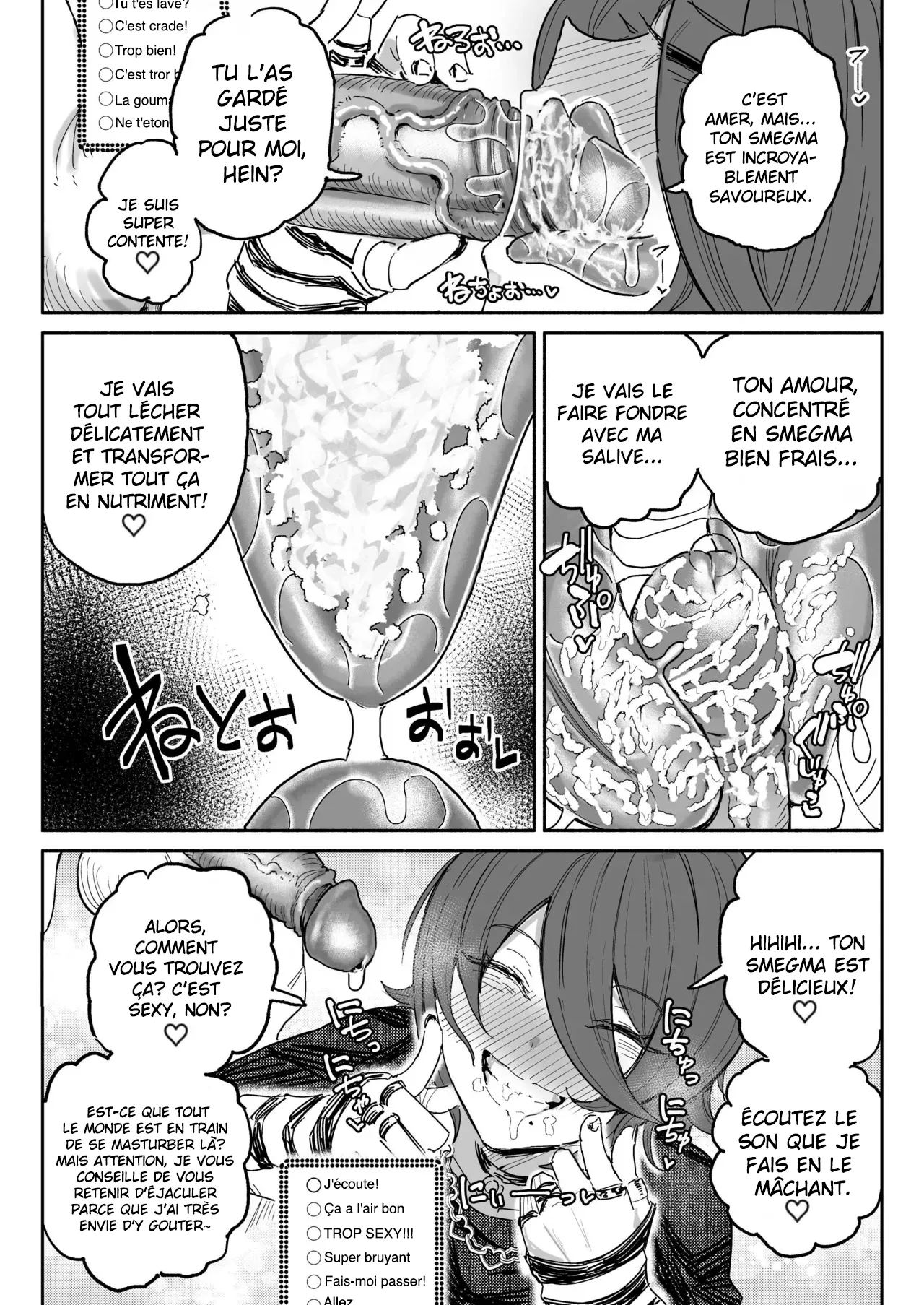 Chin Kagi Kei Haishinsha Isshuukan Chinkasu Zamen Seikatsu  une streameuse obsedee par les bites a passe une semaine a manger du sperme et du smegma. numero d'image 3