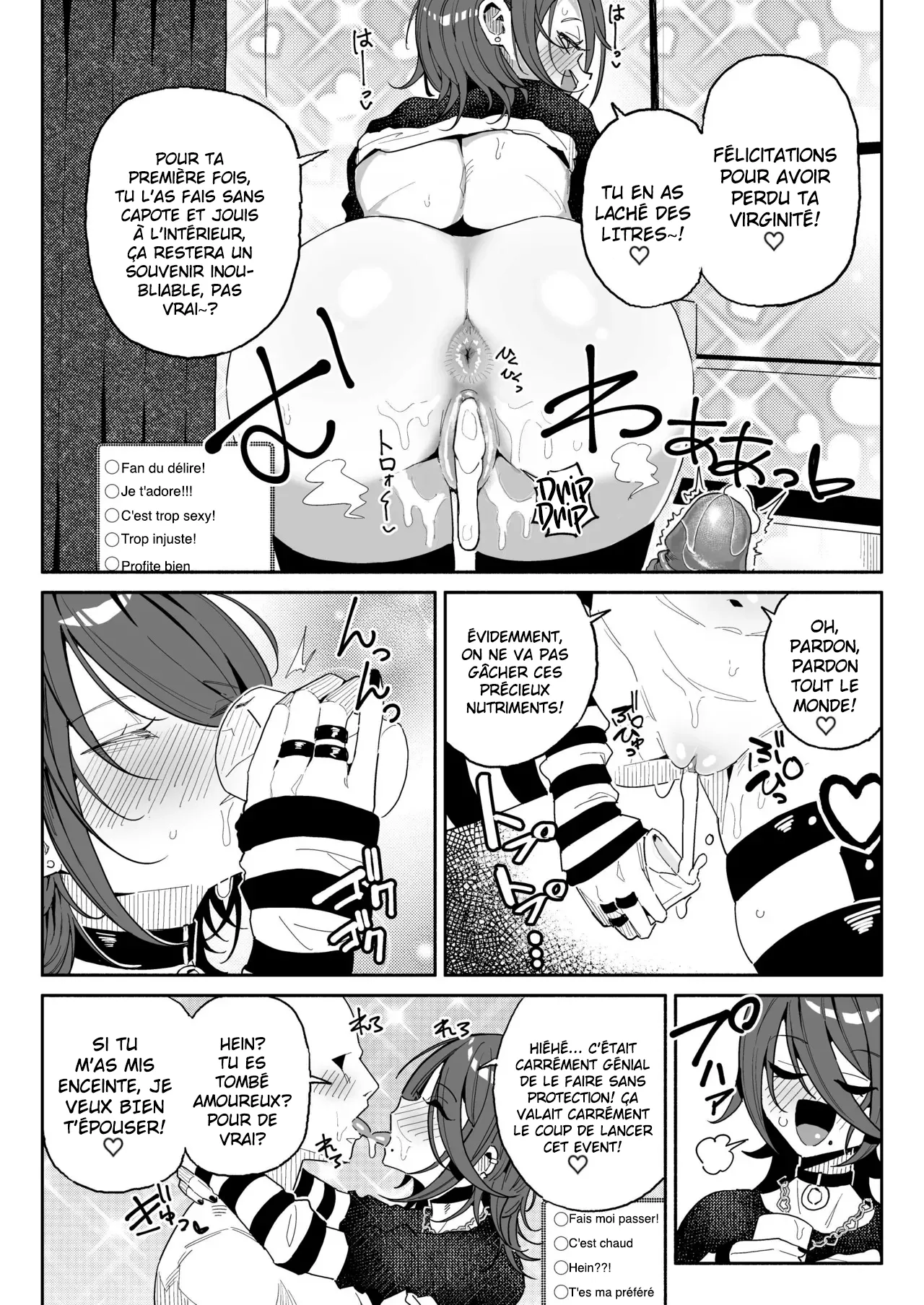 Chin Kagi Kei Haishinsha Isshuukan Chinkasu Zamen Seikatsu  une streameuse obsedee par les bites a passe une semaine a manger du sperme et du smegma. numero d'image 20