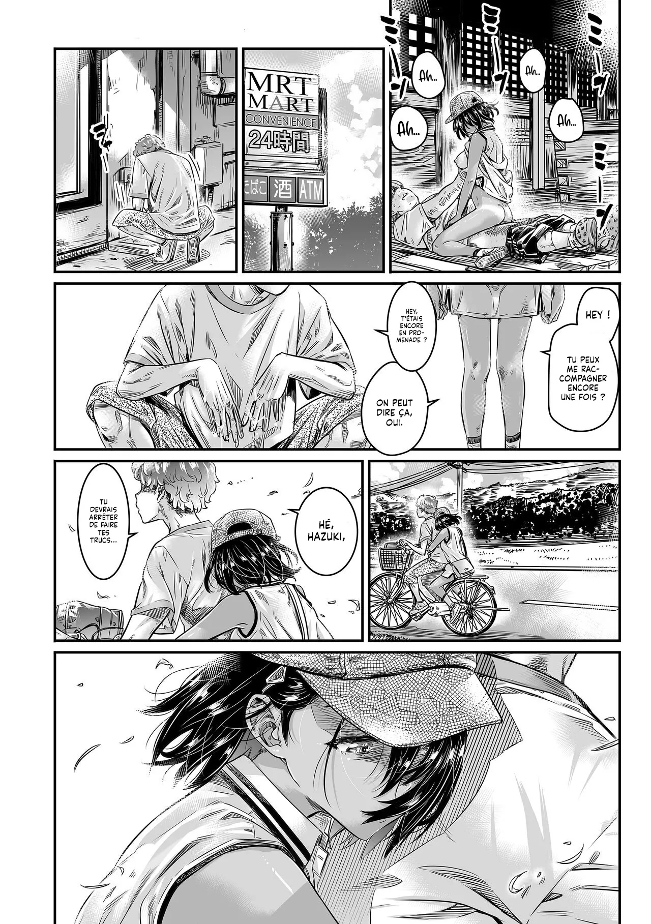 Hiyake no Bitch Shoujo wa, Doutei no Senpai o Yagai Sex ni Sasou  Une Fille Bronzee invite un gars a faire lAmour en pleine air numero d'image 11