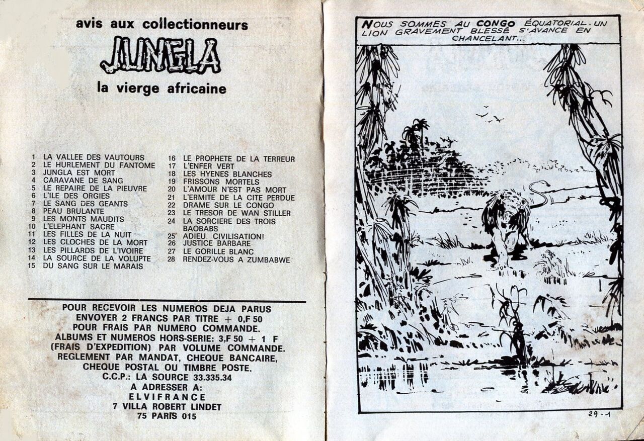 PFA - Jungla 29 La mort jaune numero d'image 2