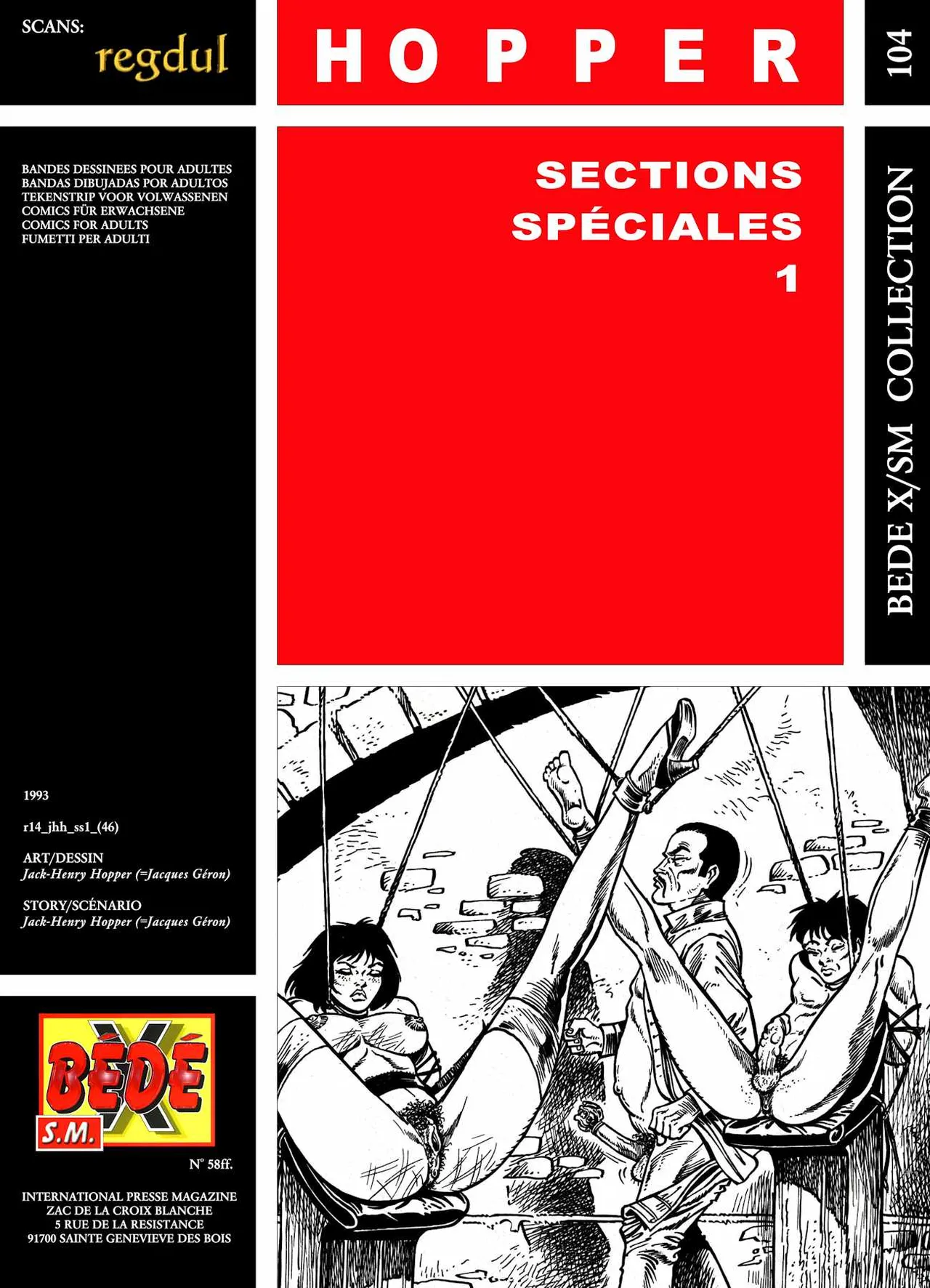 Jack-Henry Hopper  - Sections speciales 1
