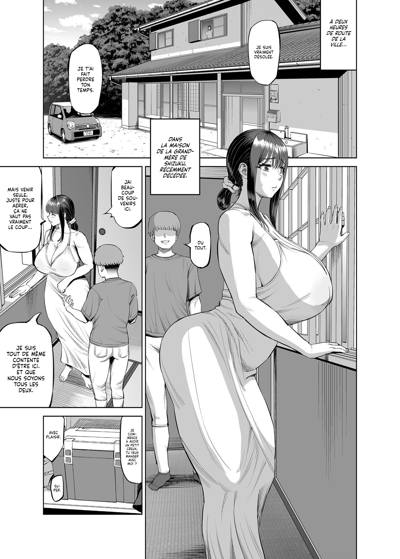 Tomodachi no Okaa-san ni Sasowarete... Inaka ni Kichaimashita  Seduit par la Mere de mon Ami... et invite a la Campagne numero d'image 1