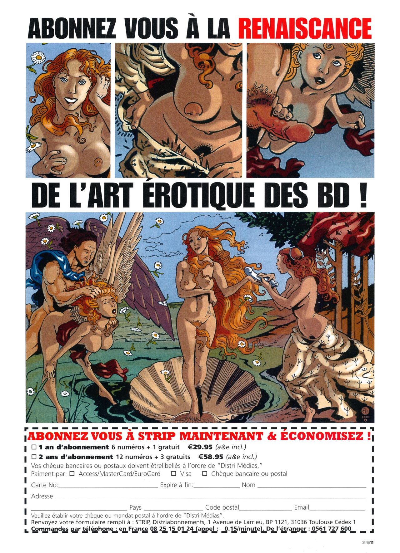 STRIP La bande dessinée xxx N°1 numero d'image 10
