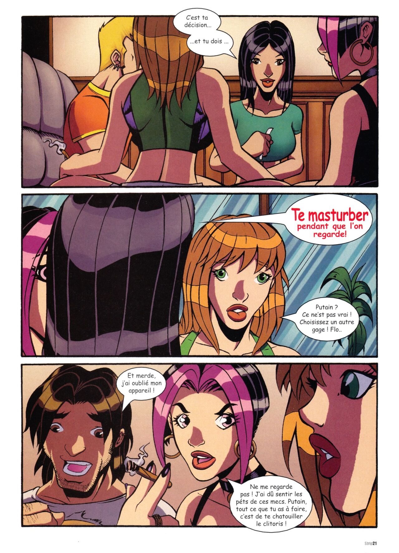 STRIP La bande dessinée xxx N°1 numero d'image 20