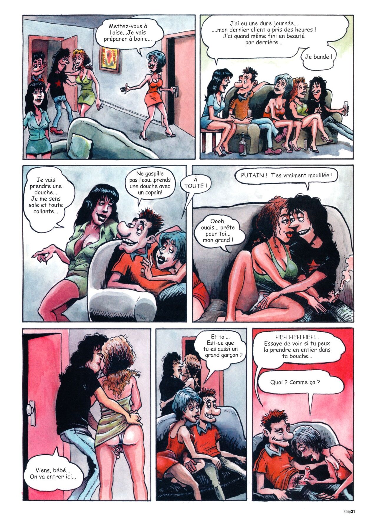 STRIP La bande dessinée xxx N°1 numero d'image 30