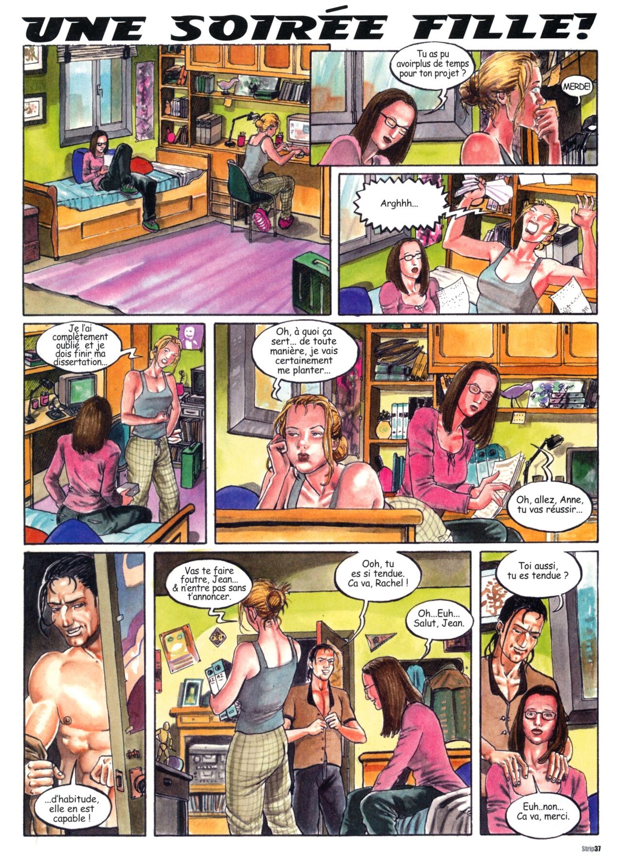 STRIP La bande dessinée xxx N°1 numero d'image 36