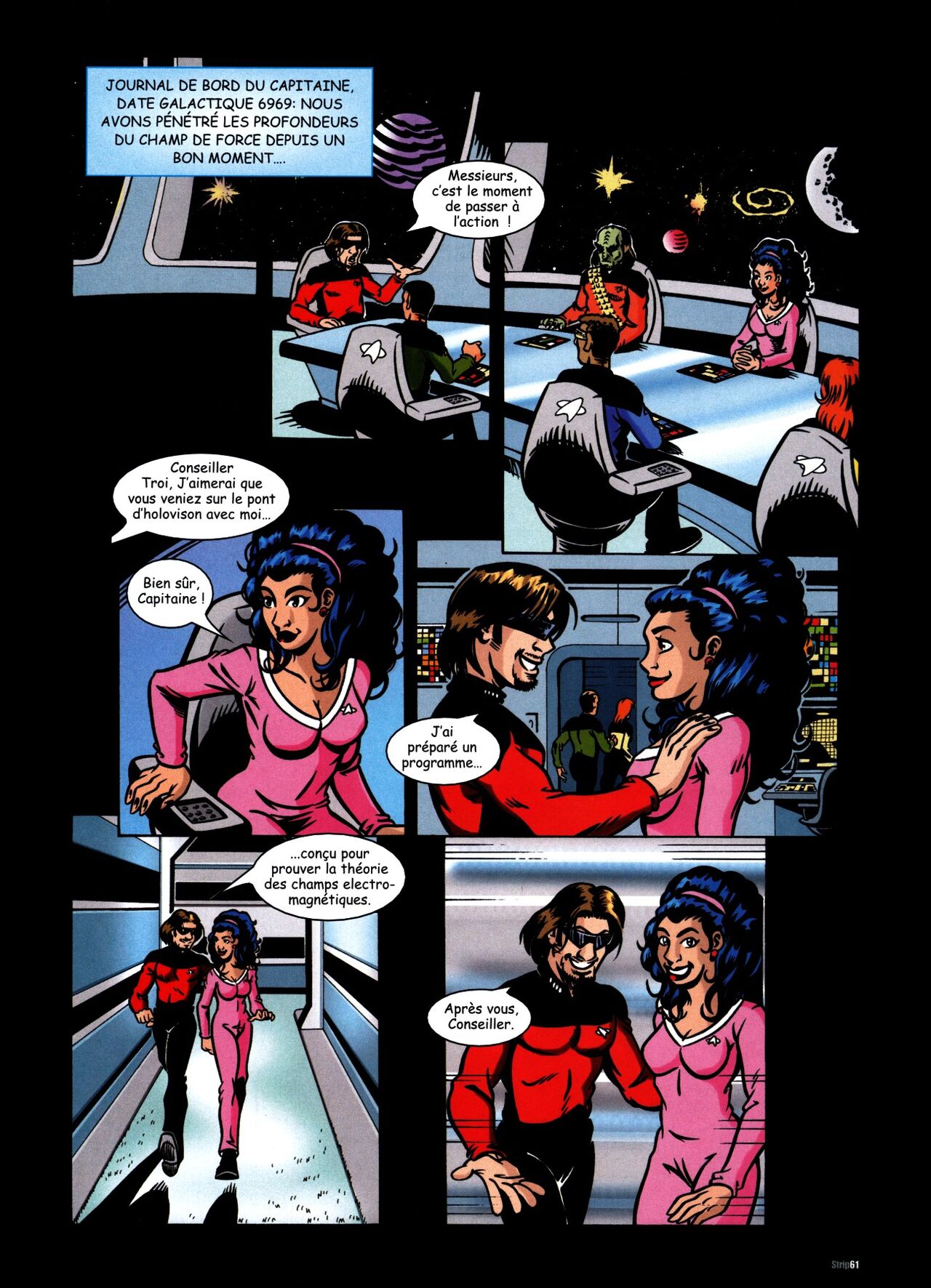 STRIP La bande dessinée xxx N°1 numero d'image 60