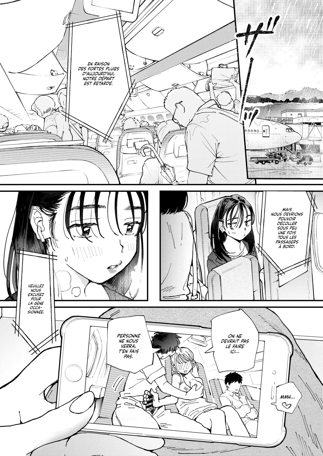 Muramura OL-san wa Hikouki no Naka demo Seiyoku o Mitashitai  Une jeune Femme veut assouvir son Fantasme dans un avion numero d'image 1