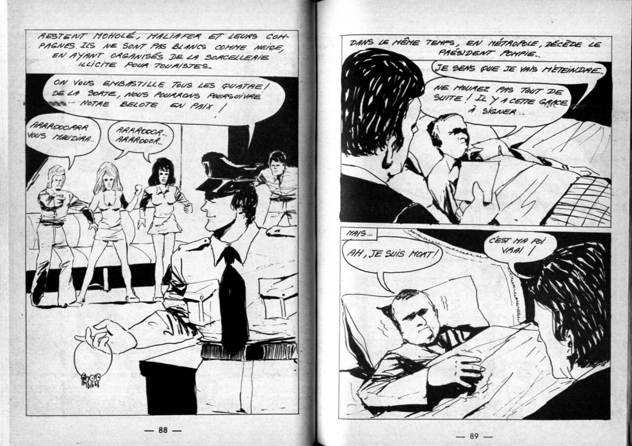 PFA - Frissons 07 Danse pour satan - b Linspecteur Bethomieu numero d'image 45