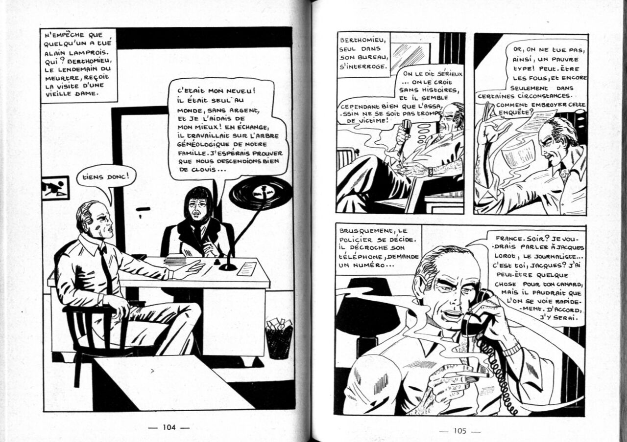 PFA - Frissons 07 Danse pour satan - b Linspecteur Bethomieu numero d'image 48