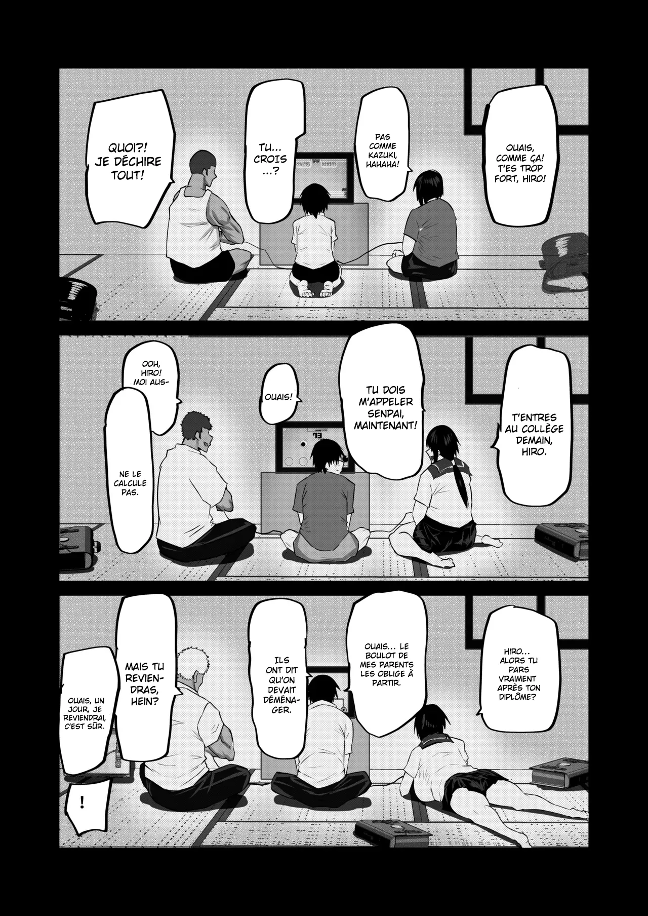 Jimoto no Oneesan-tachi ni, Dekachin Baka no Tomodachi ga Tanetsuke Koubi Shimakutteta  Mon idiot de pote a lenorme bite passe son temps a baiser mes grandes s?urs dans mon village natal numero d'image 41