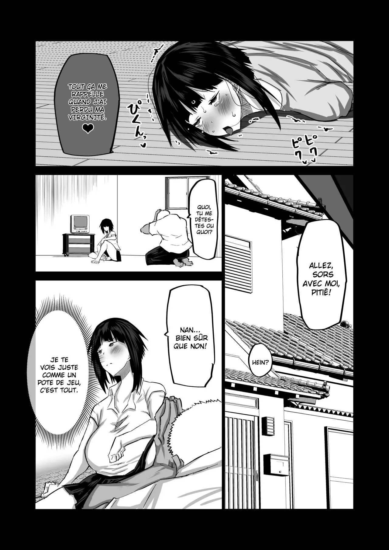 Jimoto no Oneesan-tachi ni, Dekachin Baka no Tomodachi ga Tanetsuke Koubi Shimakutteta  Mon idiot de pote a lenorme bite passe son temps a baiser mes grandes s?urs dans mon village natal numero d'image 49