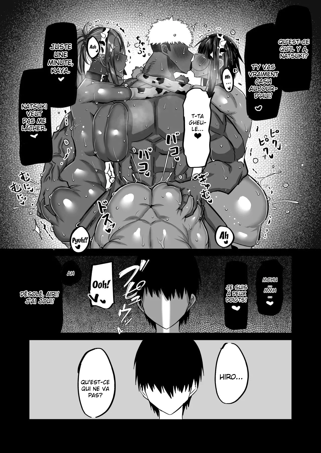 Jimoto no Oneesan-tachi ni, Dekachin Baka no Tomodachi ga Tanetsuke Koubi Shimakutteta  Mon idiot de pote a lenorme bite passe son temps a baiser mes grandes s?urs dans mon village natal numero d'image 119